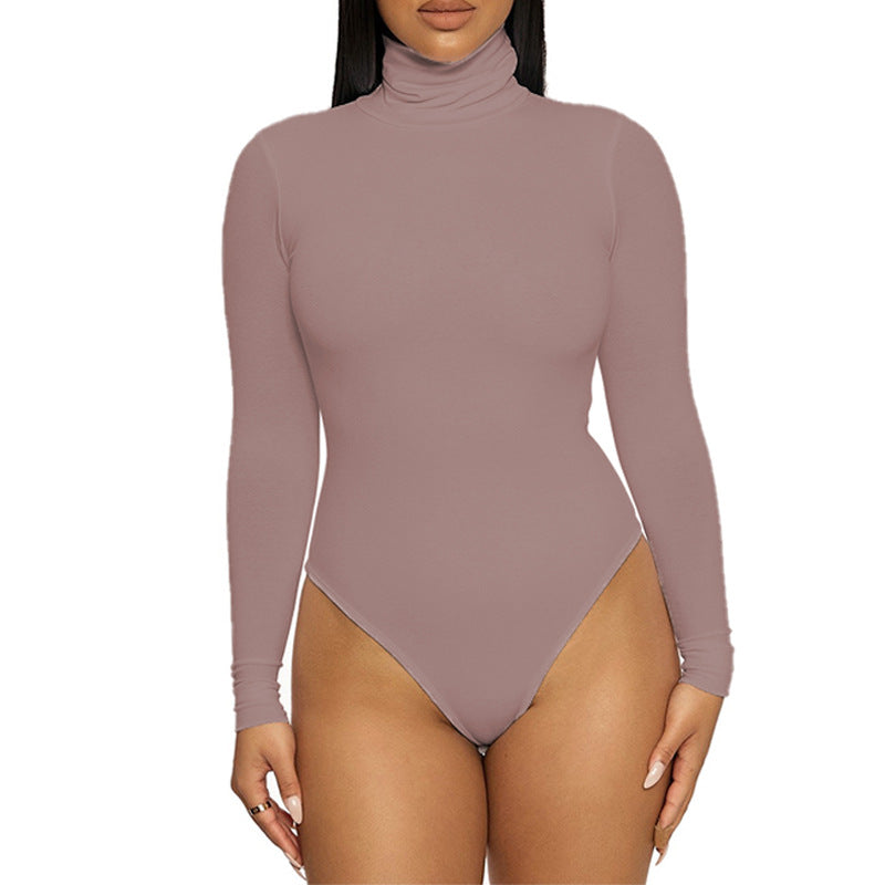 Turtleneck Long Sleeve Bodysuit