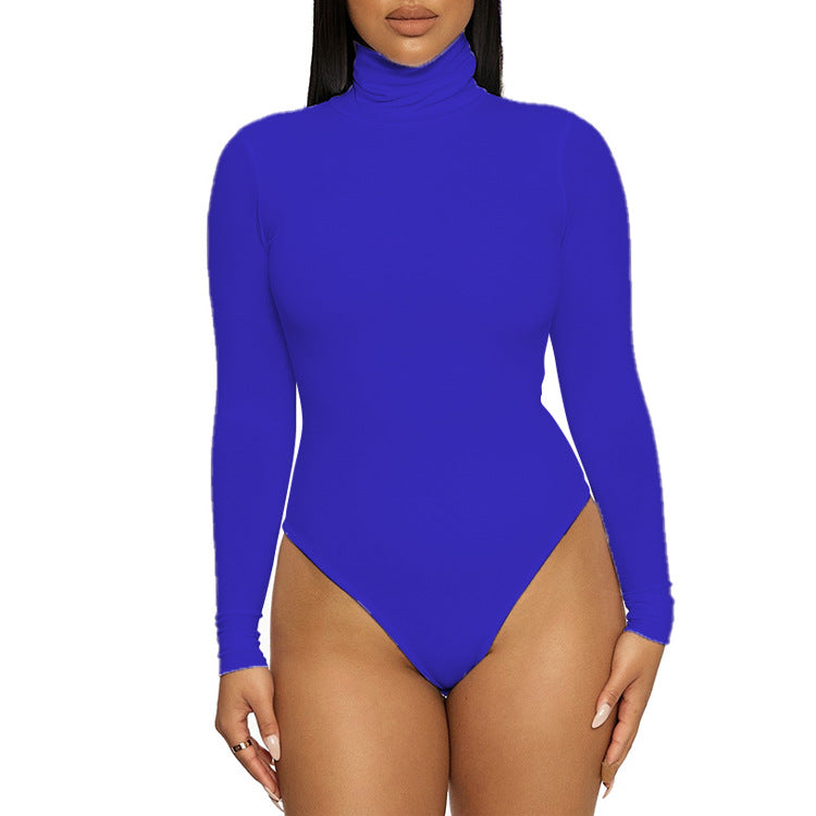 Turtleneck Long Sleeve Bodysuit