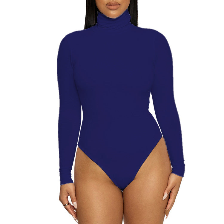 Turtleneck Long Sleeve Bodysuit