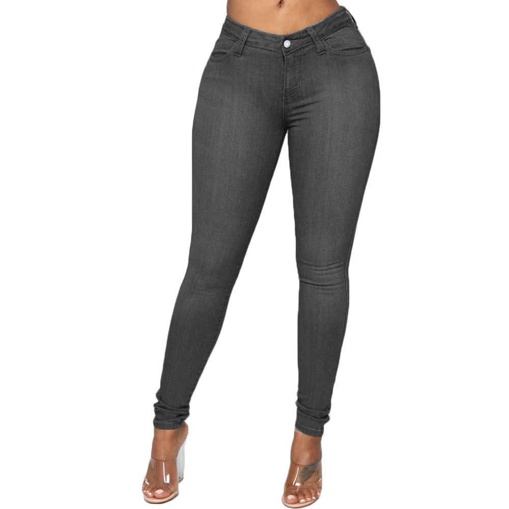 Classic High Waist Skinny Jeans