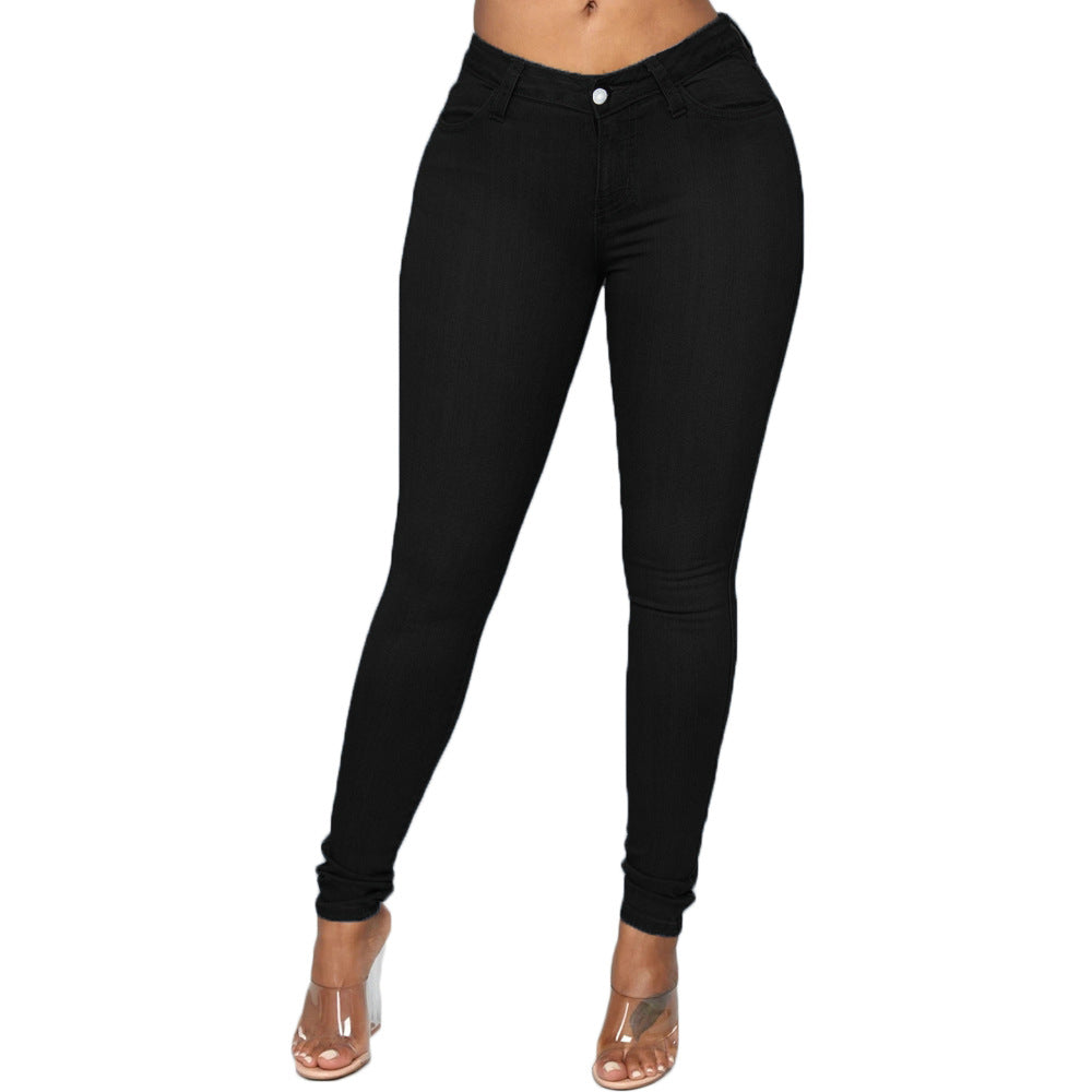 Classic High Waist Skinny Jeans