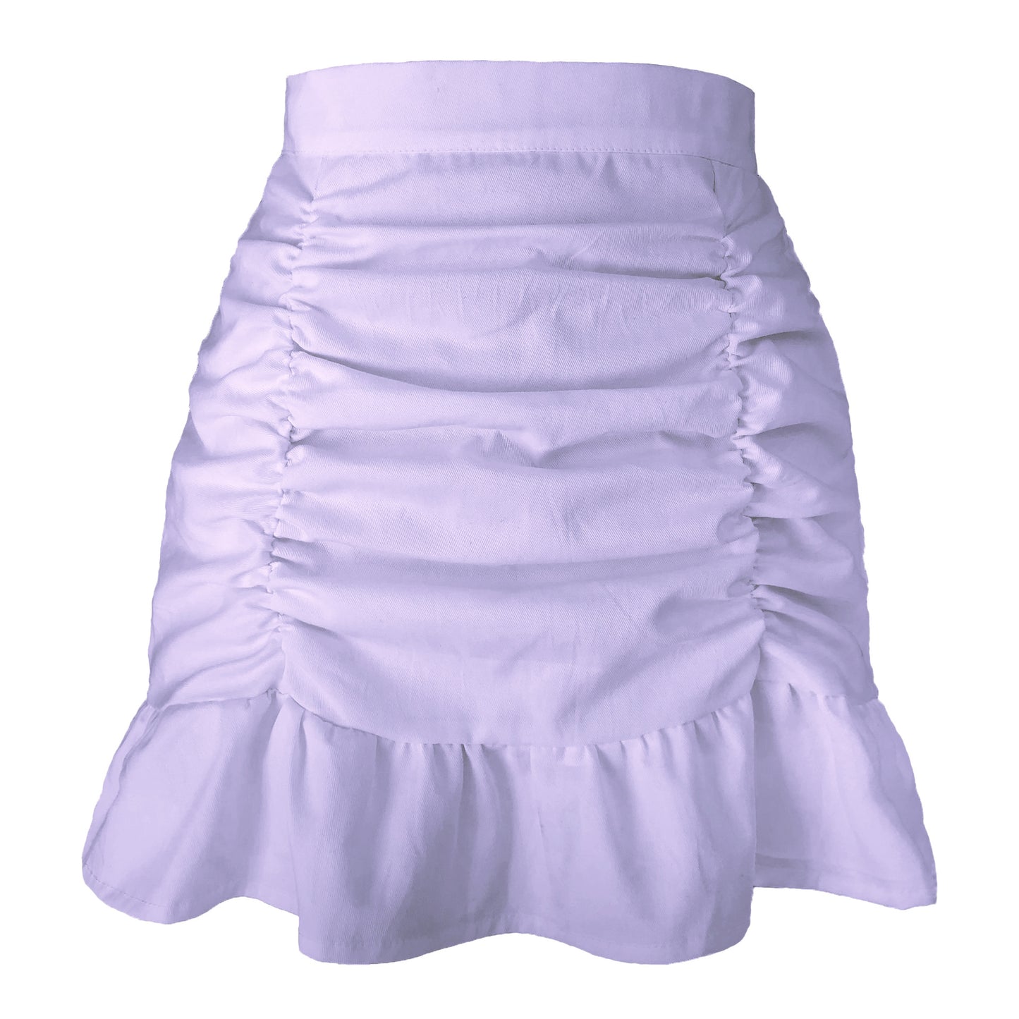 Pleated Y2K Ruffled High Waist Mini Skirt