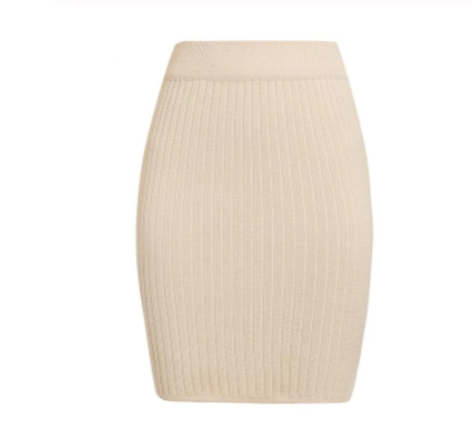 Knitted Pencil Skirt - IBADDIE