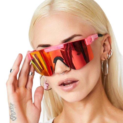 Goggle Style Sunglasses