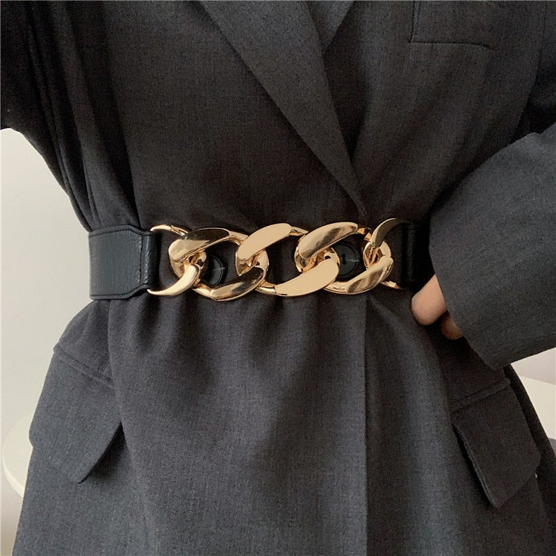 Cuban Link Buckle Belt