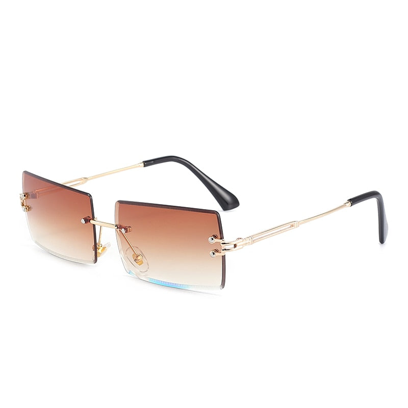 Rimless Pastel Sunglasses