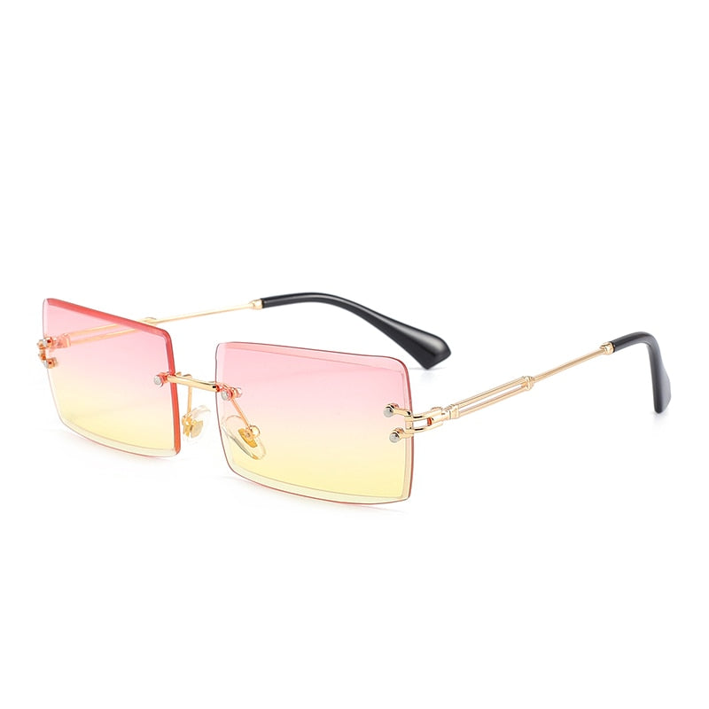 Rimless Pastel Sunglasses