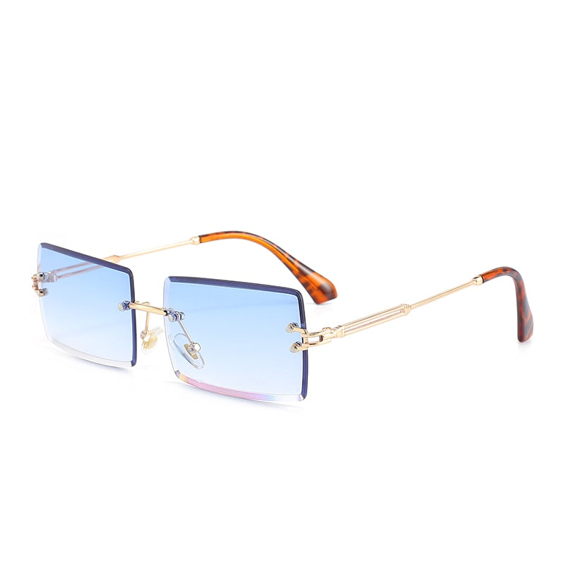 Rimless Pastel Sunglasses