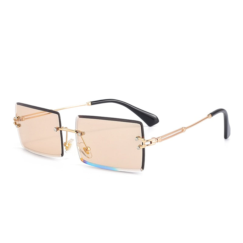 Rimless Pastel Sunglasses