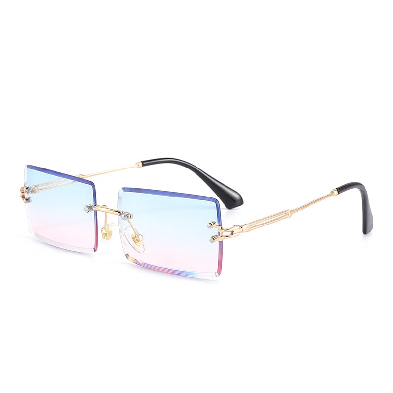 Rimless Pastel Sunglasses