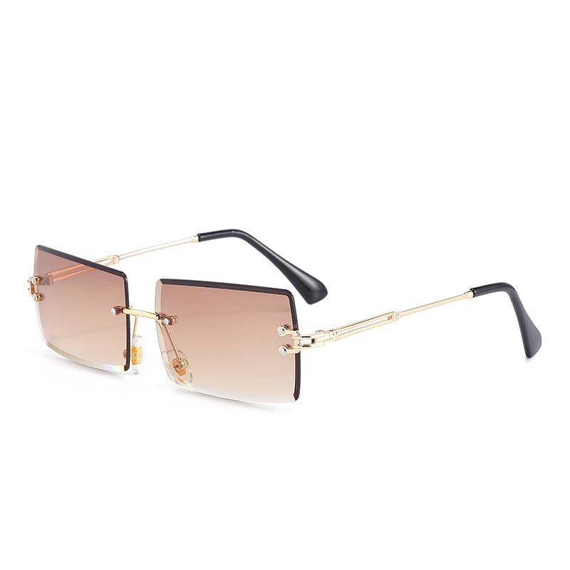 Rimless Pastel Sunglasses