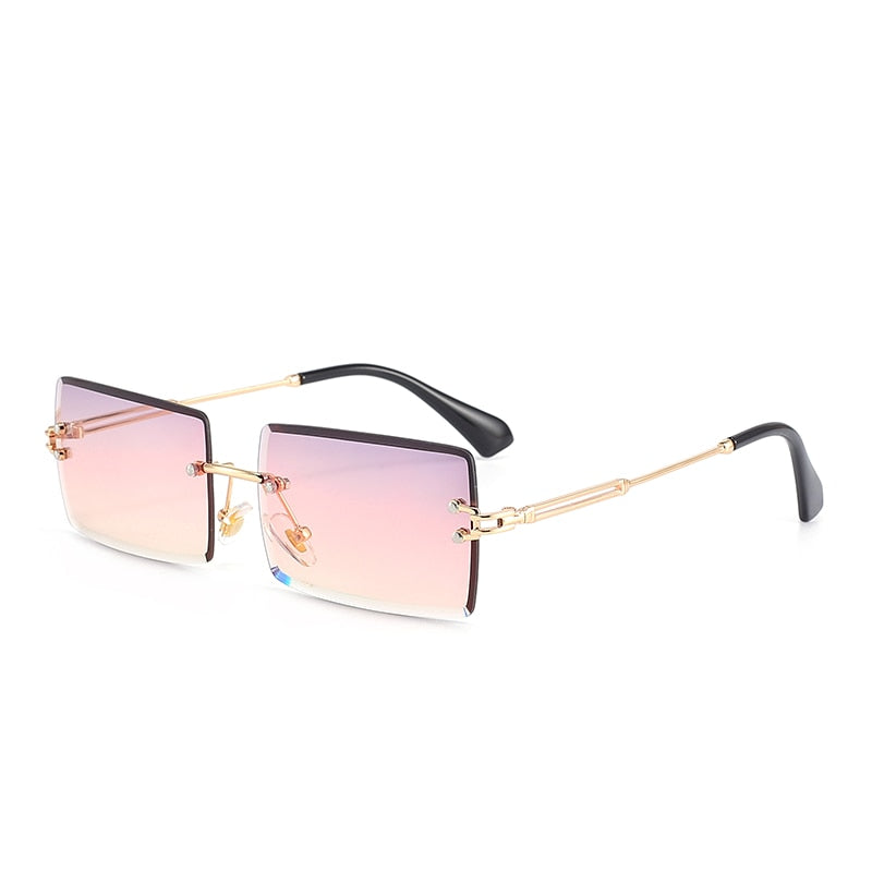 Rimless Pastel Sunglasses