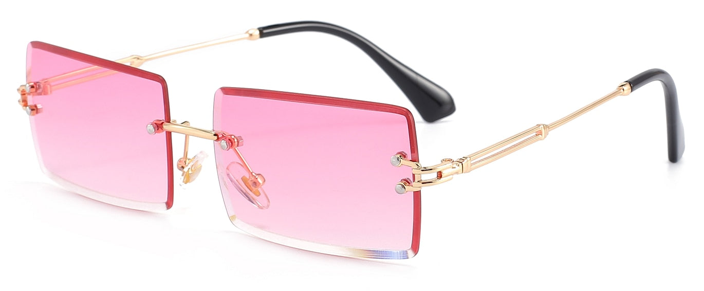 Rimless Pastel Sunglasses