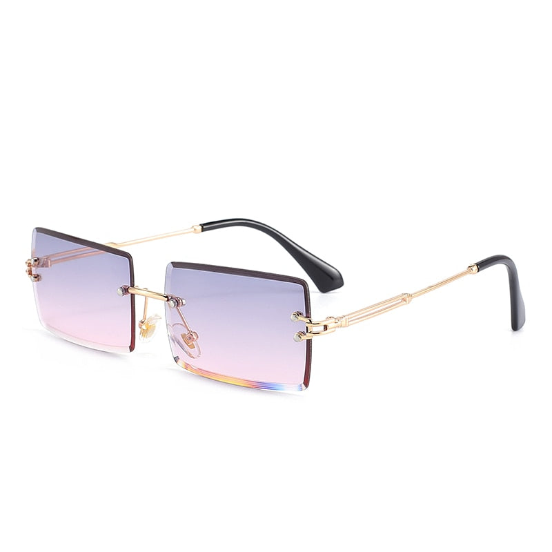 Rimless Pastel Sunglasses