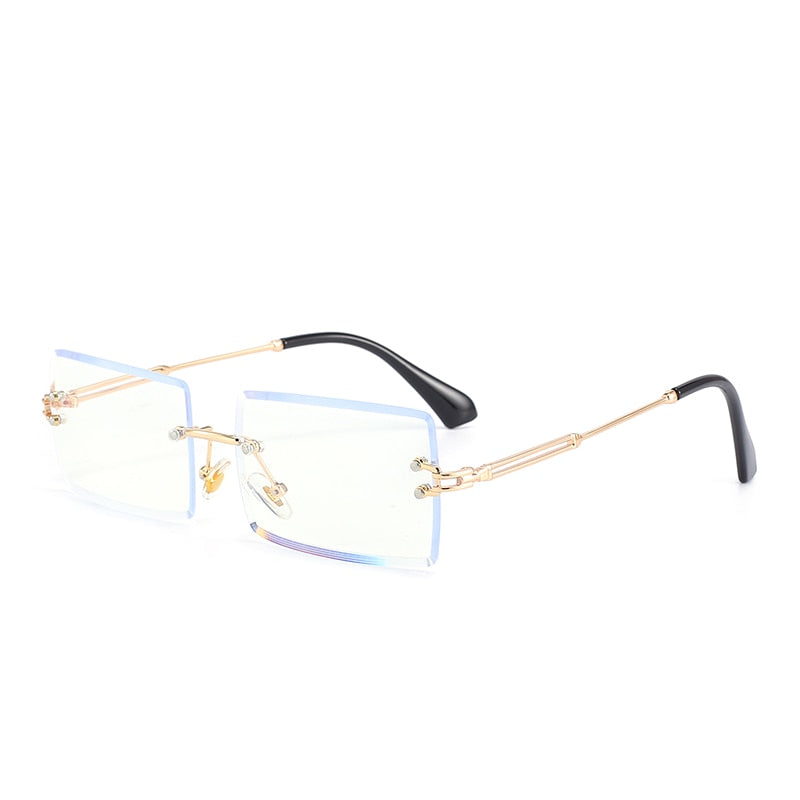 Rimless Pastel Sunglasses