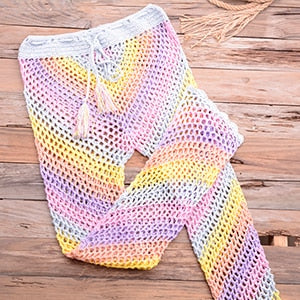 Crochet Pants & Bikini Top 2PCS SET