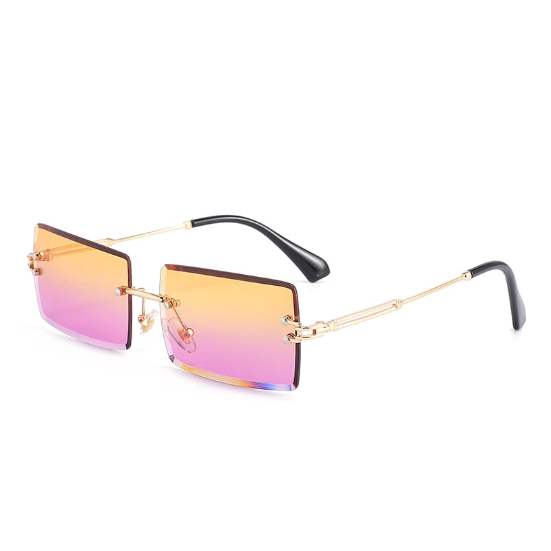 Rimless Pastel Sunglasses