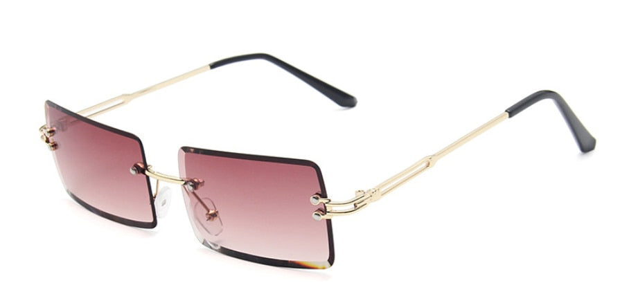 Rimless Pastel Sunglasses