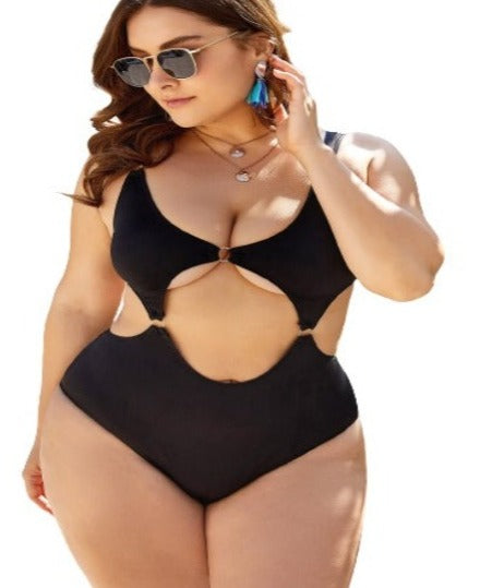 Mia Plus Size Monokini Bathing Suit