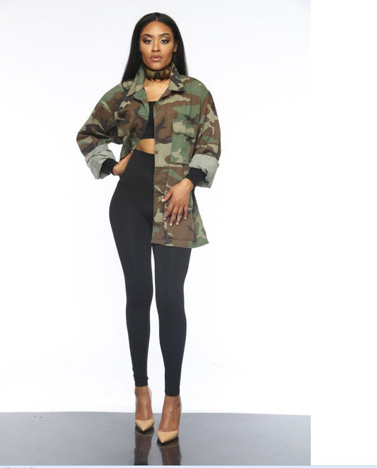 Versatile Military Jacket - IBADDIE