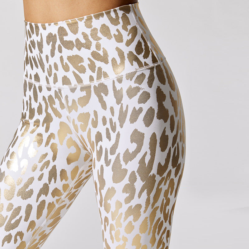 Leopard Print High Waist Leggings