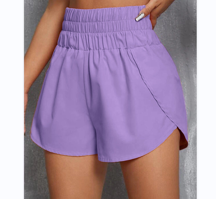 High Elastic Waist Sport Shorts