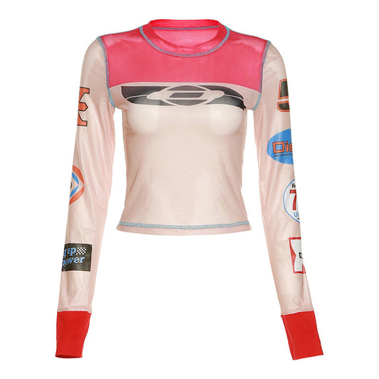 Formula One Style Mesh Top