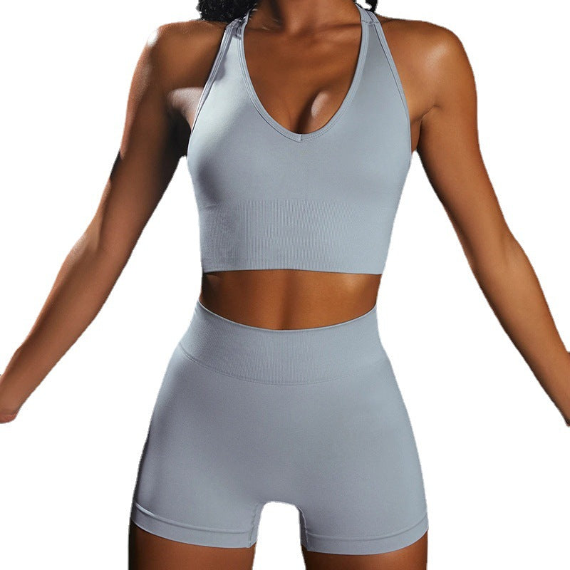 Seamless Yoga Two Piece Set