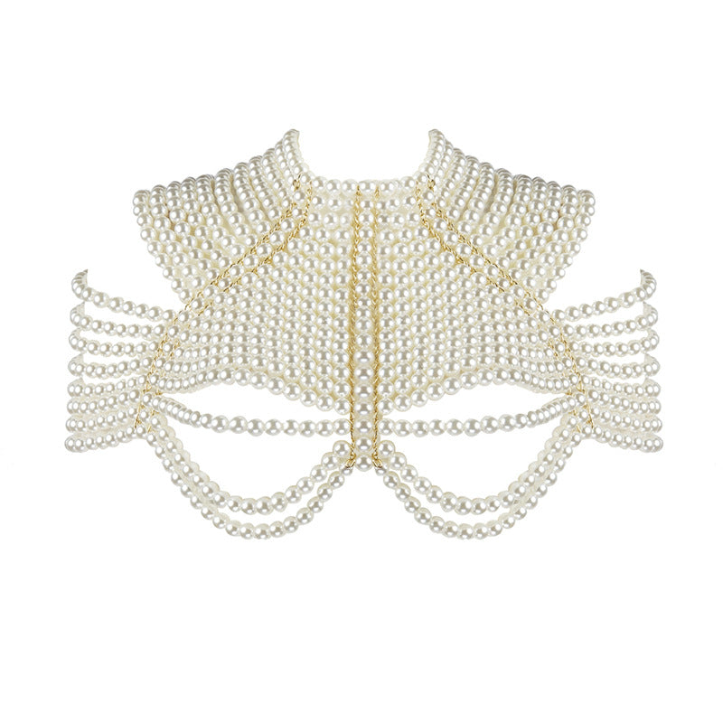 Ivory Pearl Shawl