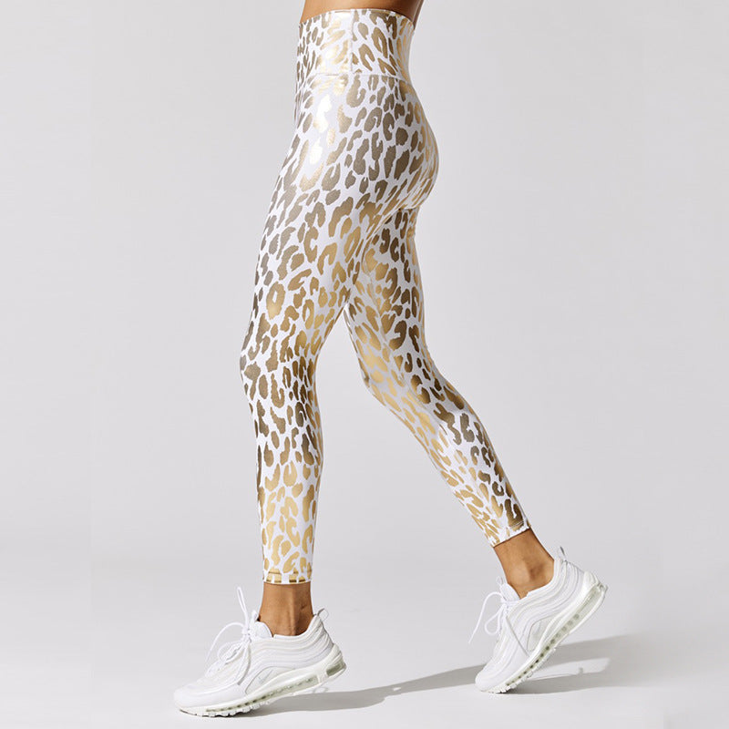 Leopard Print High Waist Leggings