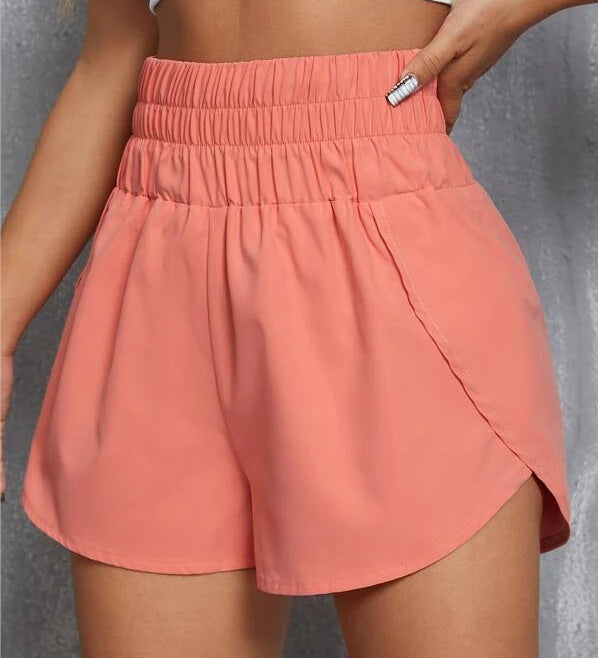 High Elastic Waist Sport Shorts