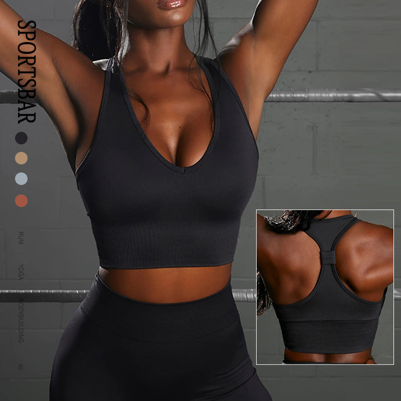 Seamless Yoga Two Piece Set