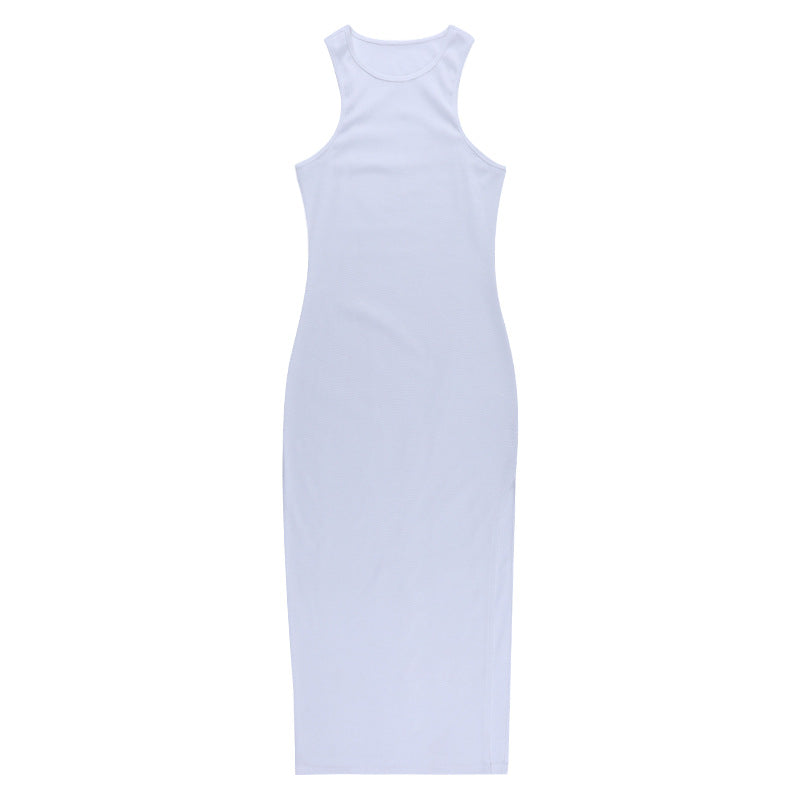 Tank Style Bodycon Side Split Dress