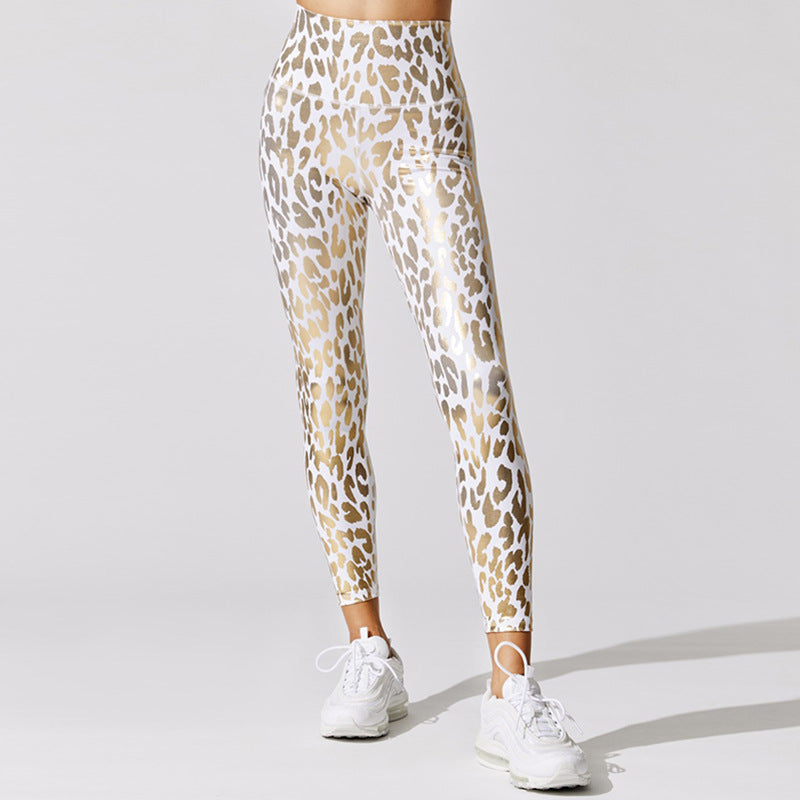 Leopard Print High Waist Leggings