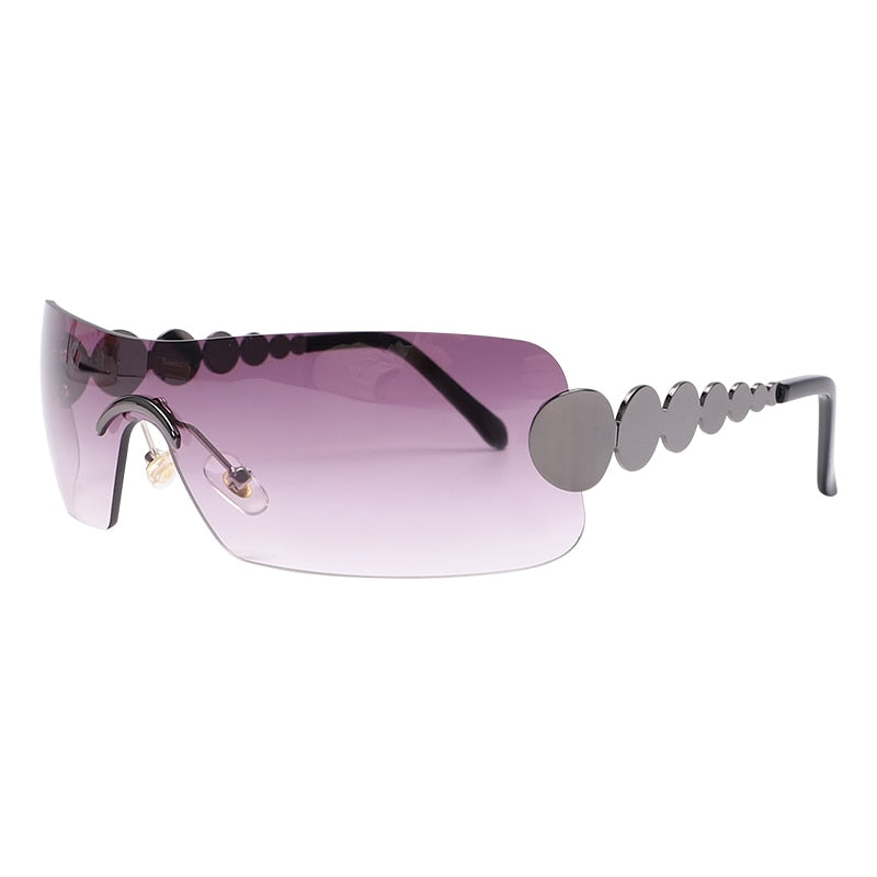 Vintage Y2K Rimless Sunglasses