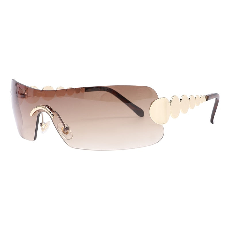 Vintage Y2K Rimless Sunglasses