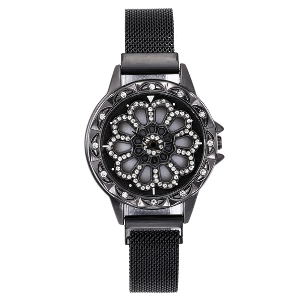 Luxe Starry Geometric Quartz Watch - IBADDIE