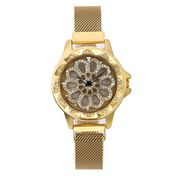 Luxe Starry Geometric Quartz Watch - IBADDIE