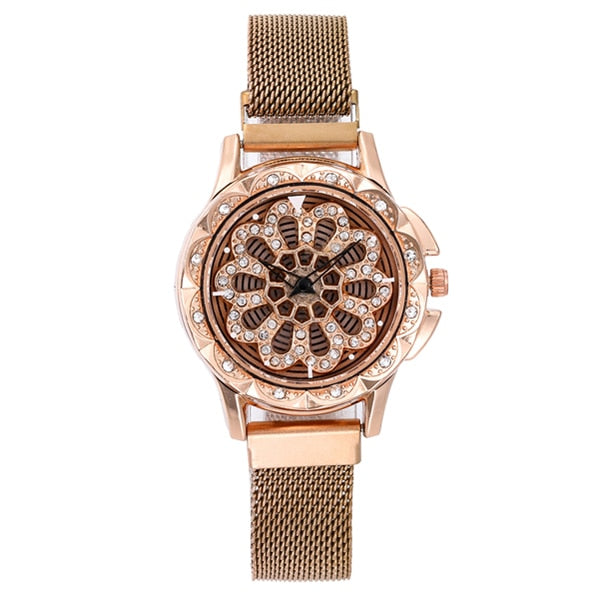 Luxe Starry Geometric Quartz Watch - IBADDIE