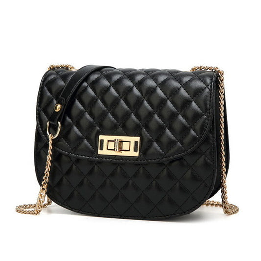 Quilted Mini Crossbody Bag - IBADDIE