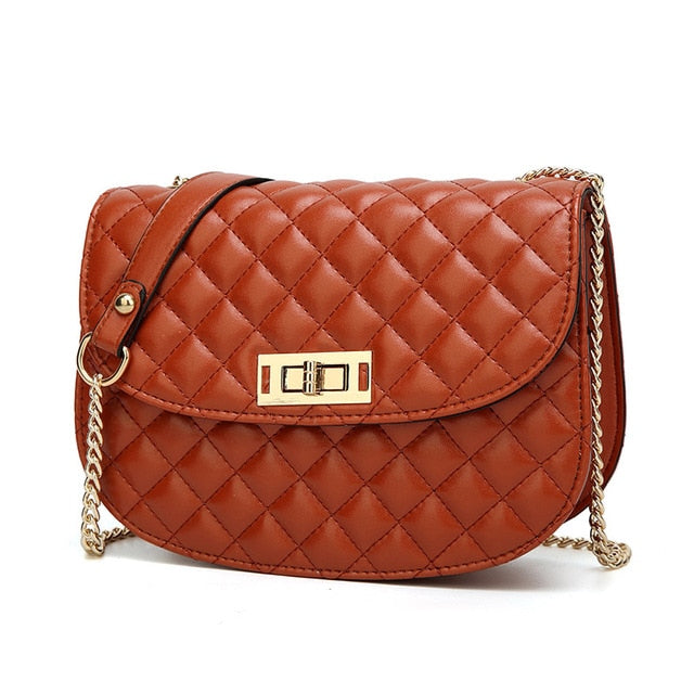 Quilted Mini Crossbody Bag - IBADDIE