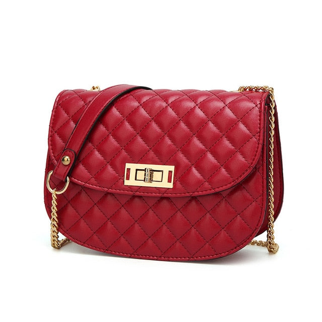 Quilted Mini Crossbody Bag - IBADDIE