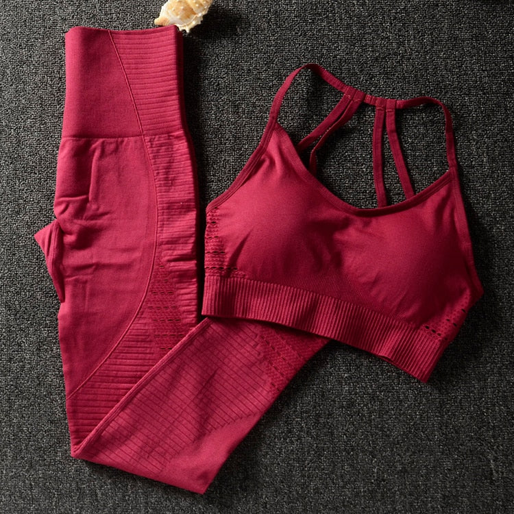 Baddie Sports Bra & Leggings Set - IBADDIE