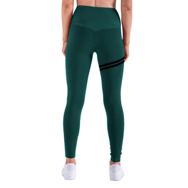 Double Halo Workout Leggings - IBADDIE