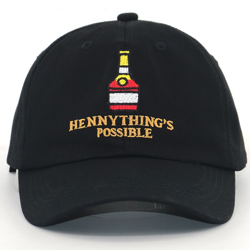 Henny Bottle Embroidered Snapback - IBADDIE