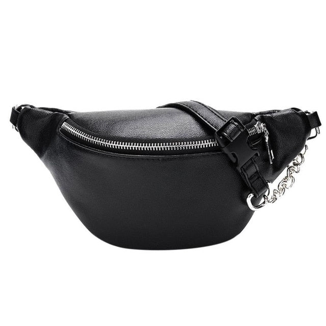 PU Leather Fanny Pack - IBADDIE