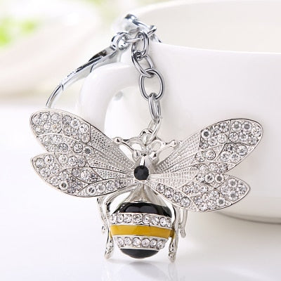 Diamond Bee Keychain - IBADDIE