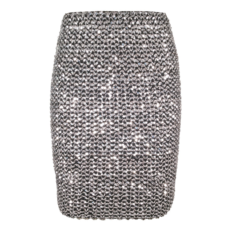 Sequined Pencil Skirt - IBADDIE