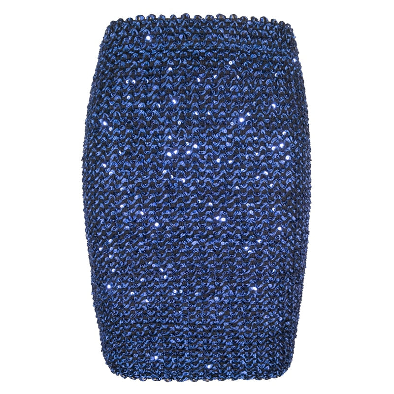 Sequined Pencil Skirt - IBADDIE