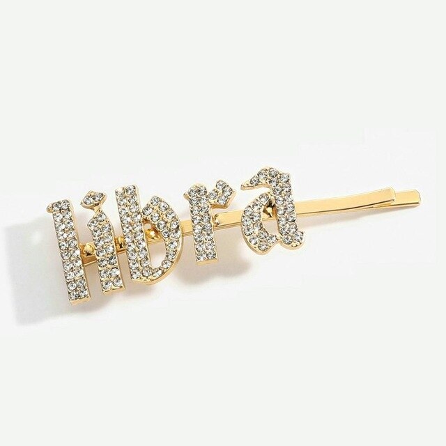 Zodiac Diamond Hair Clips - IBADDIE